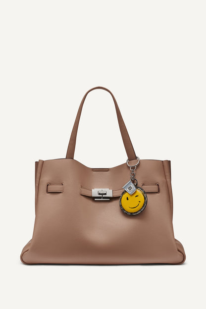 BRYAR LARGE SMILEY FACE SATCHEL