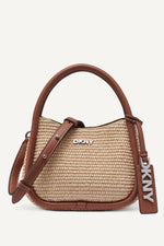 CAPRI WOVEN HOBO CROSSBODY BAG