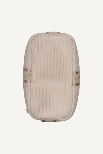 CHAYA MESH LOGO CROSSBODY BAG