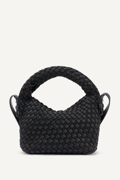 GISELLE WOVEN NEOPRENE CROSSBODY BAG