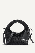 GISELLE WOVEN NEOPRENE CROSSBODY BAG