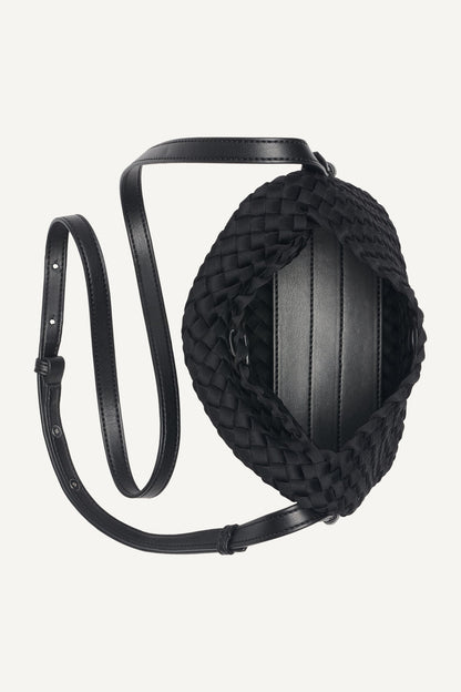 GISELLE WOVEN NEOPRENE CROSSBODY BAG