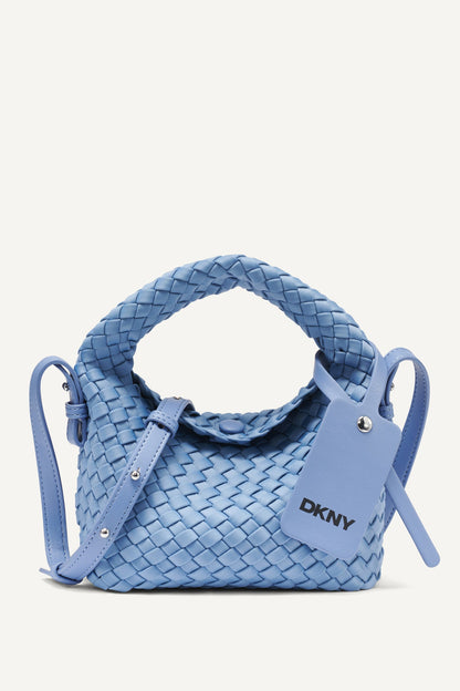 GISELLE WOVEN NEOPRENE CROSSBODY BAG