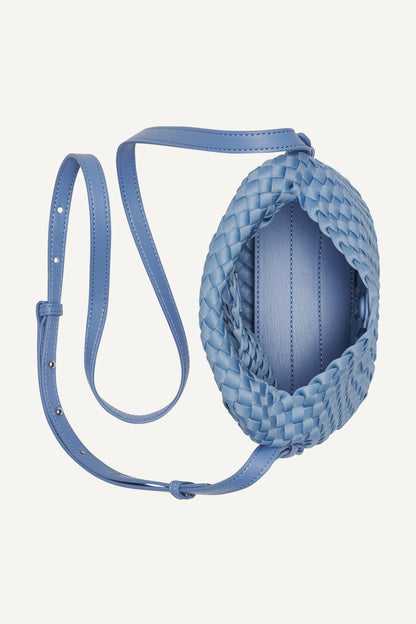 GISELLE WOVEN NEOPRENE CROSSBODY BAG