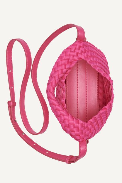 GISELLE WOVEN NEOPRENE CROSSBODY BAG