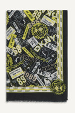 1989 CITY SIGNS PRINT SCARF