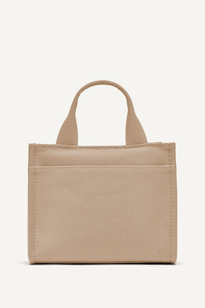 HADLEE CANVAS SMALL LOGO TOTE
