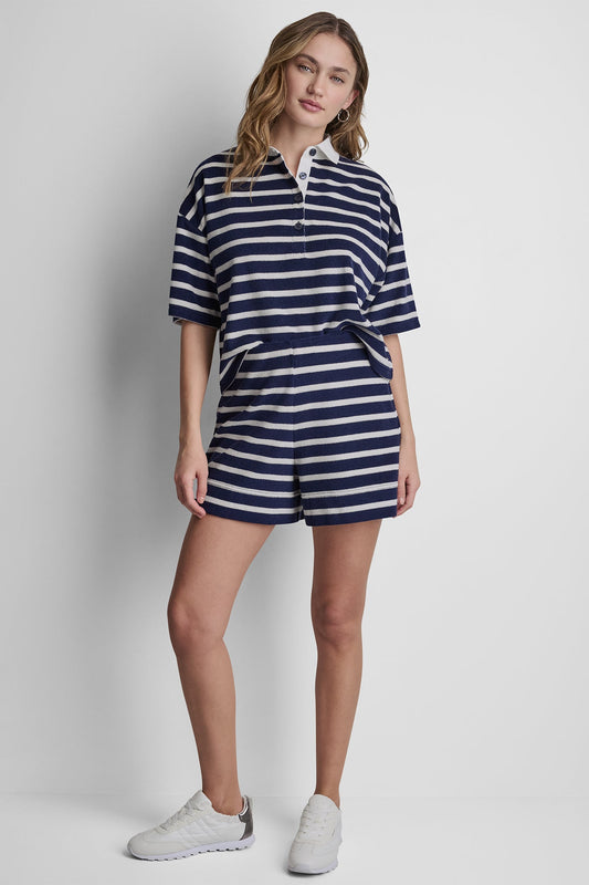 TOWELLING TERRY HIGH-RISE SHORT