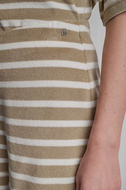 TOWELLING TERRY HIGH-RISE SHORT