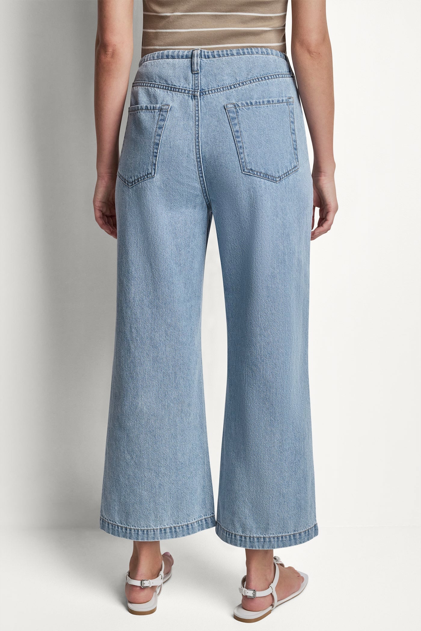 MID-RISE DRAWCORD WIDE LEG