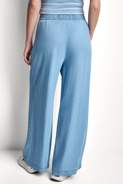 WIDE LEG TENCEL PANT