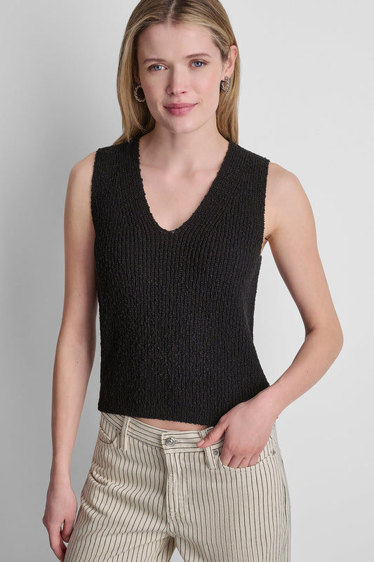 V-NECK SWEATER TANK