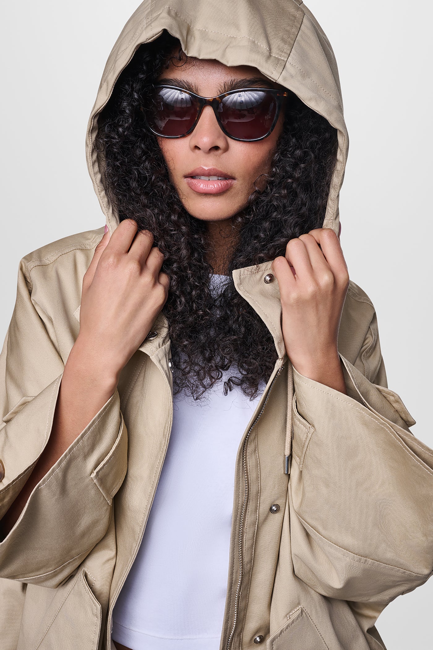 OVERSIZED HOODED ANORAK