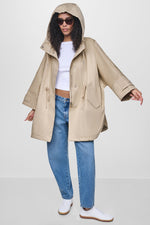 OVERSIZED HOODED ANORAK