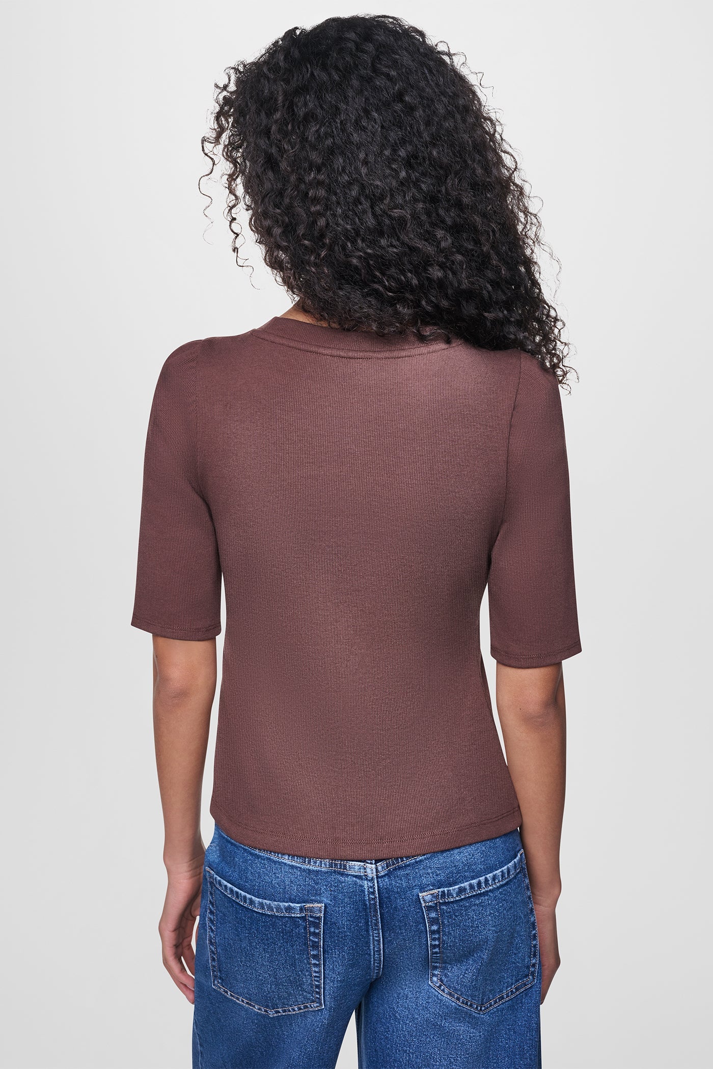 SHORT SLEEVE ASYMMETRIC TOP