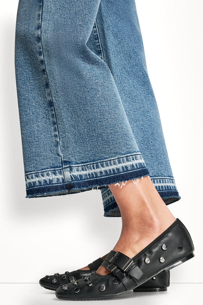MID-RISE CROPPED WIDE LEG