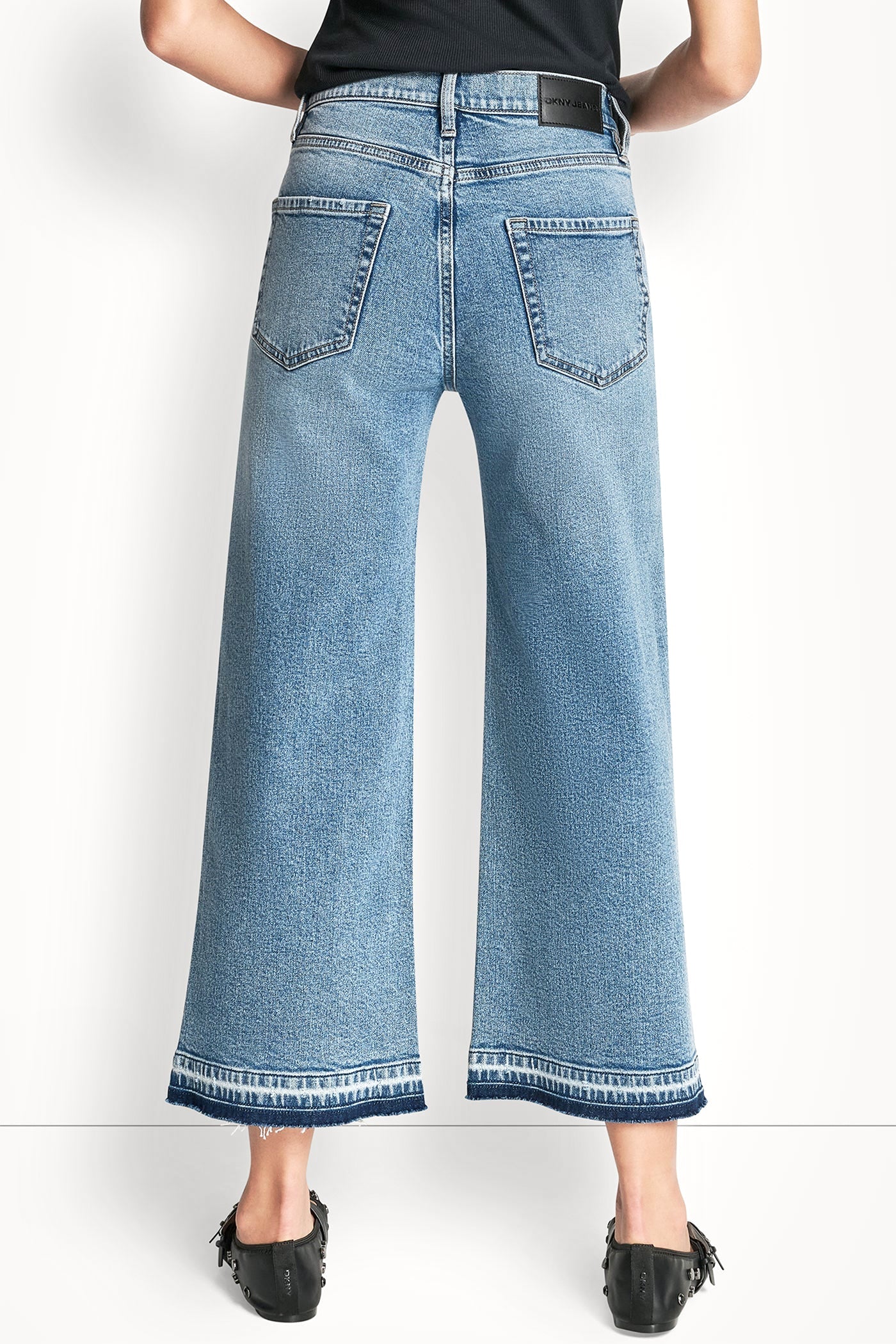 MID-RISE CROPPED WIDE LEG