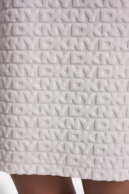 LOGO JACQUARD PULL-ON SKIRT