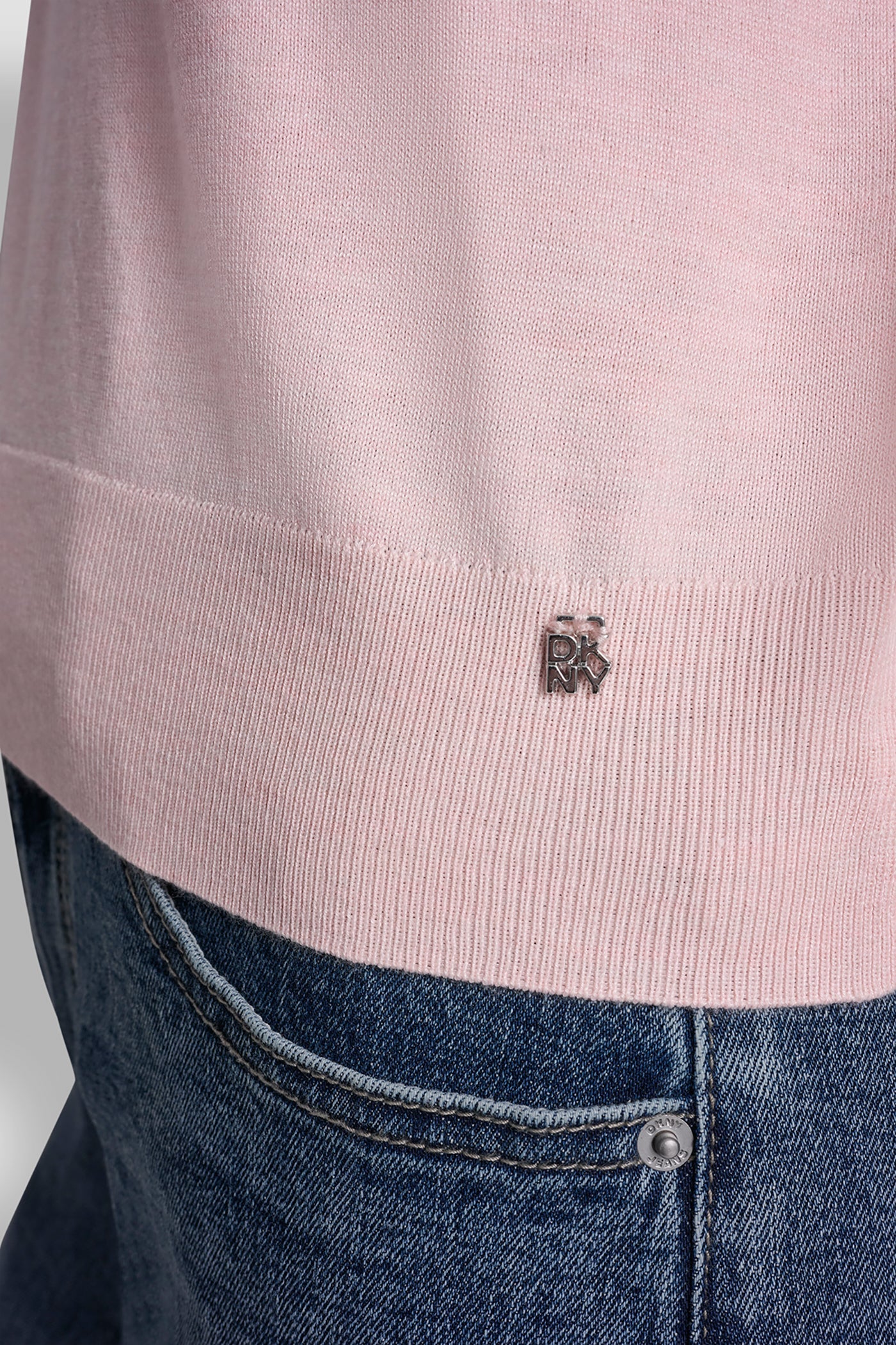 ELBOW SLEEVE CREW NECK SWEATER