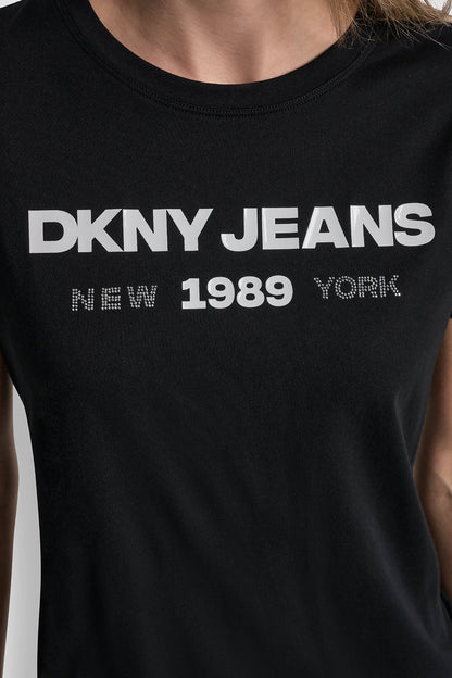 DKNY JEANS 1989 LOGO TEE