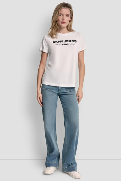 DKNY JEANS 1989 LOGO TEE