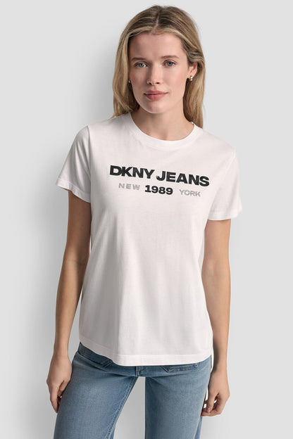 DKNY JEANS 1989 LOGO TEE