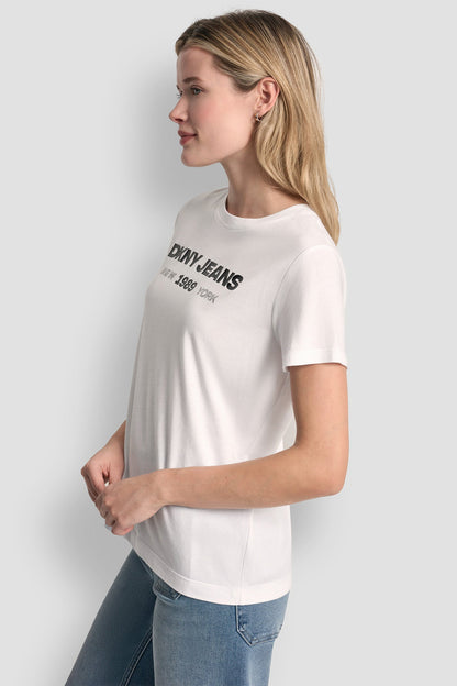 DKNY JEANS 1989 LOGO TEE