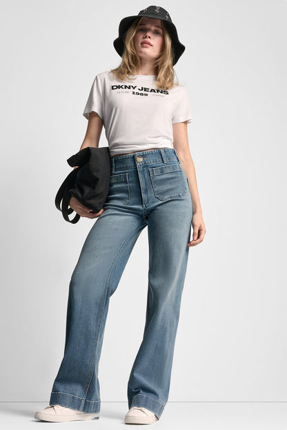 DKNY JEANS 1989 LOGO TEE