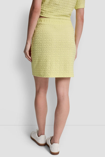 LOGO JACQUARD PULL-ON SKIRT