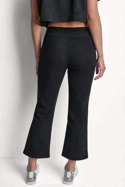 METALLIC BUBBLE LOGO FLARE PANT