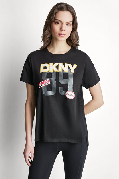 CAMPUS PATCH DROP SHOULDER TEE