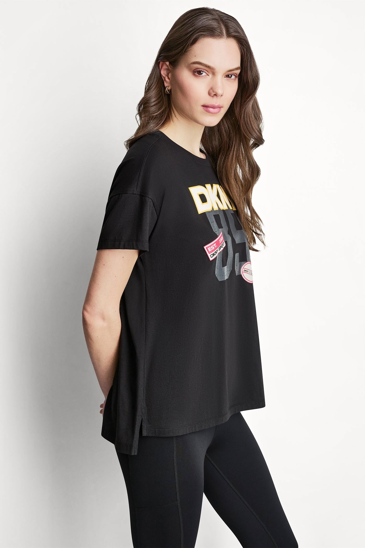 CAMPUS PATCH DROP SHOULDER TEE