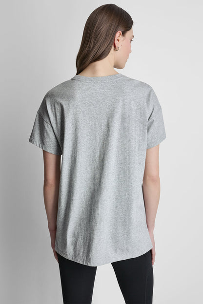 CAMPUS PATCH DROP SHOULDER TEE