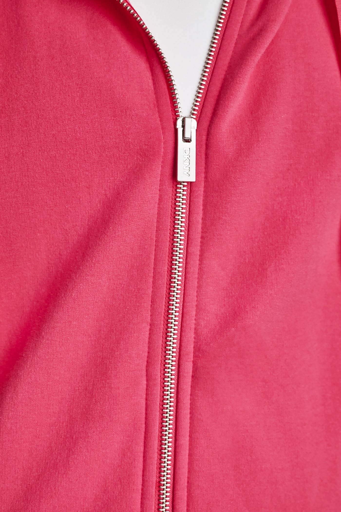 COTTON-FLEECE LOGO DRAWSTRING HOODIE