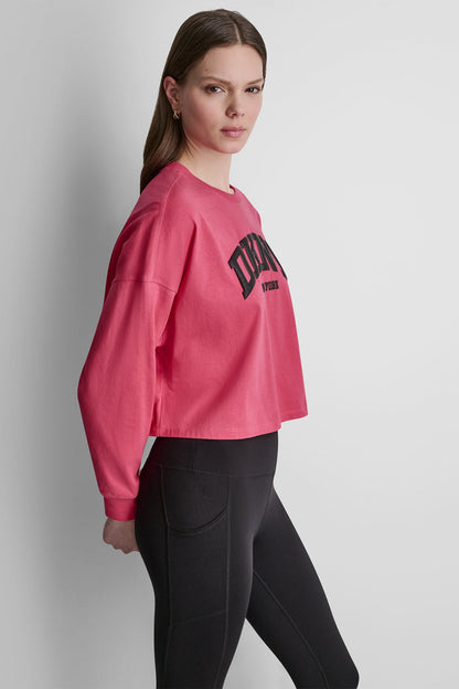 PUFF VARSITY LOGO LONG SLEEVE TEE