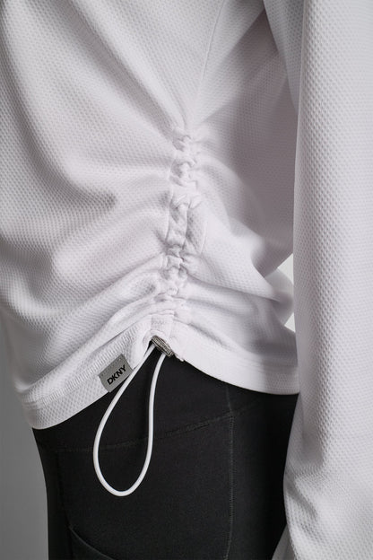 LONG SLEEVE V-NECK TECH TEE