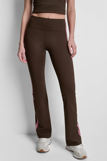 BALANCE COMPRESSION SIDE STRIPE FLARE LEGGING