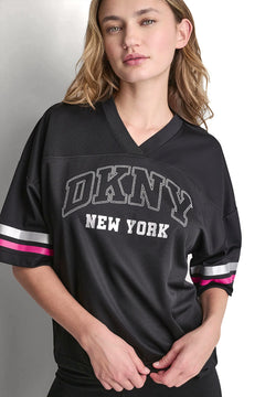 Black/Festive Pink