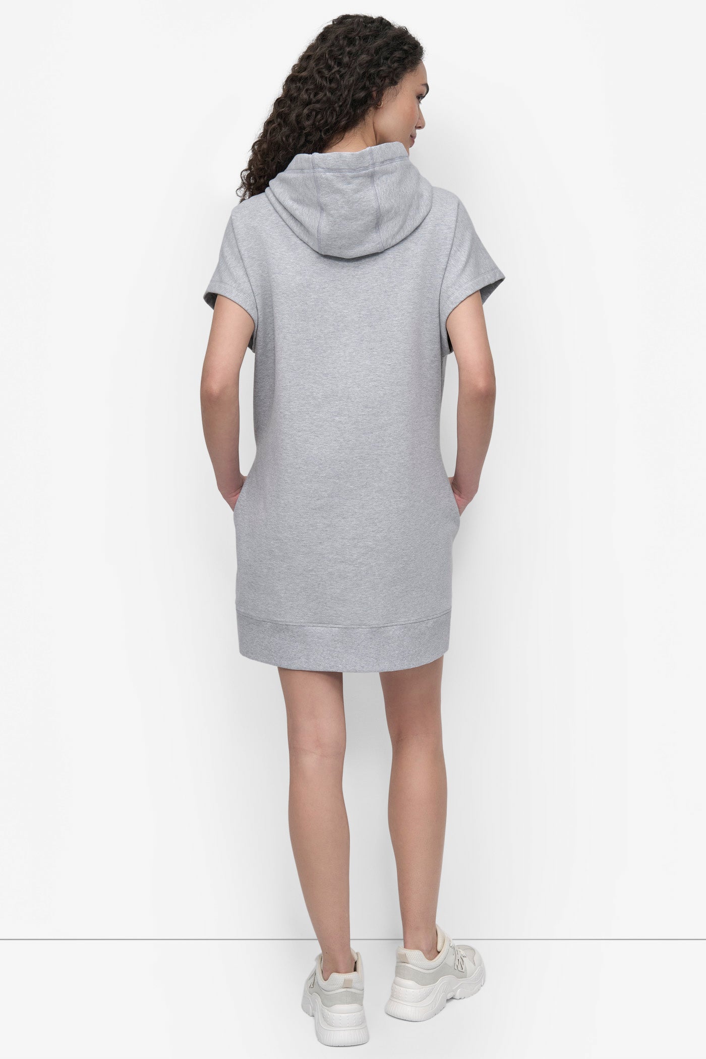 TWO TONE LOGO DRAWCORD SNEAKER DRESS