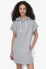 TWO TONE LOGO DRAWCORD SNEAKER DRESS