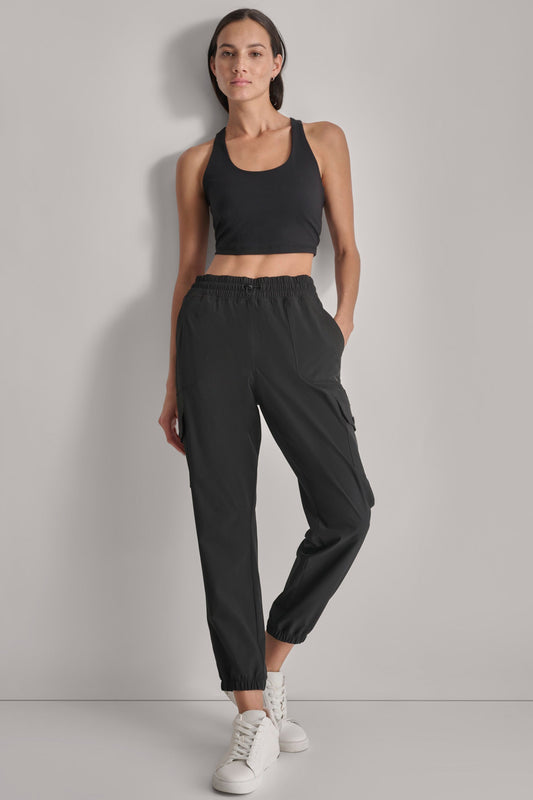 HIGH-RISE RELAXED CARGO JOGGER