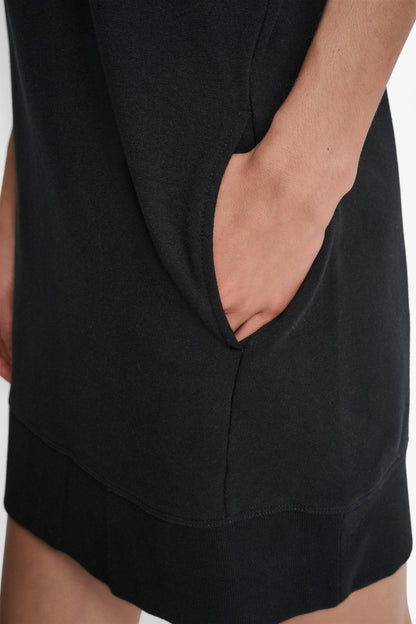 TWO TONE LOGO DRAWCORD SNEAKER DRESS