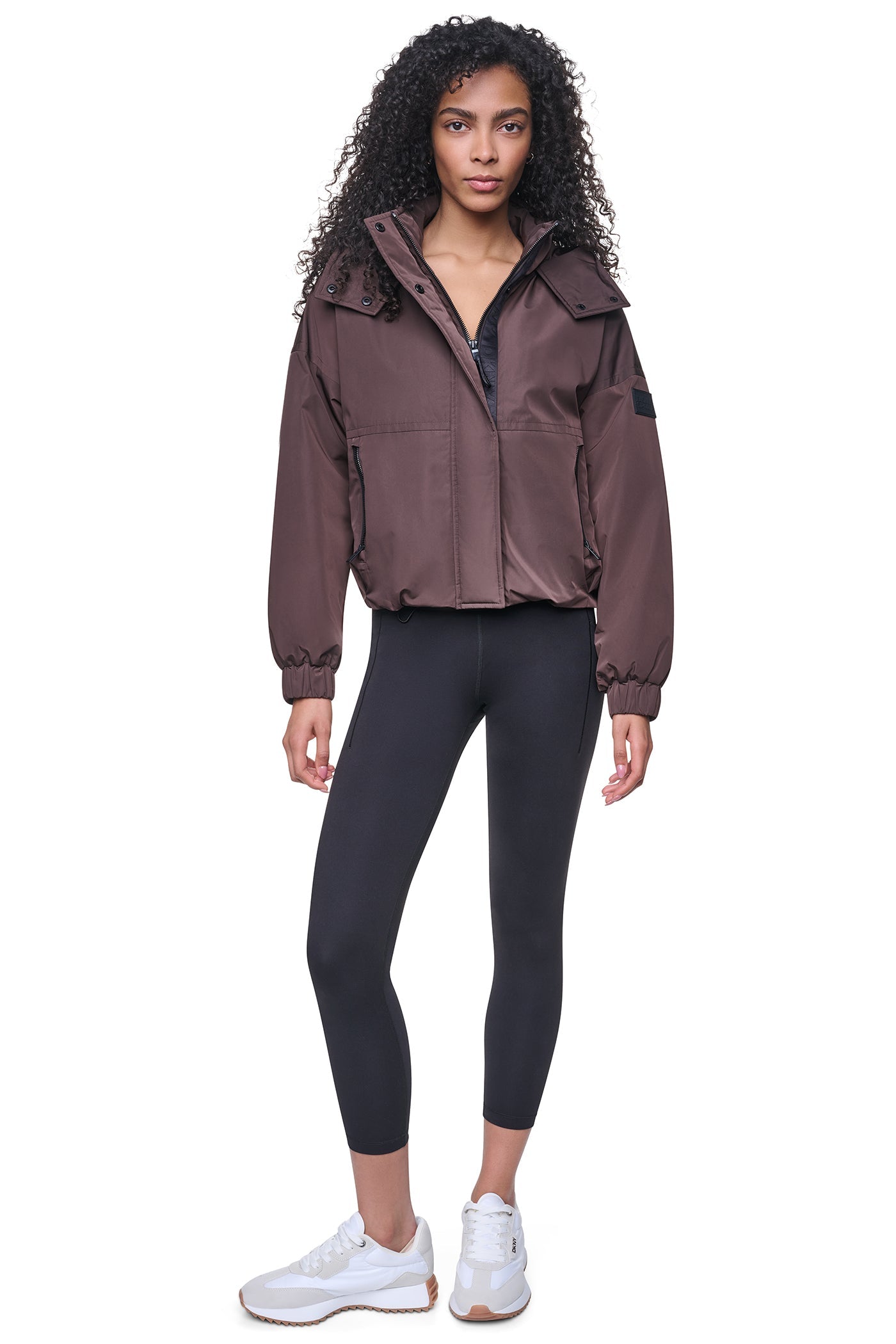 OVERSIZED HOODED MEMORY JACKET