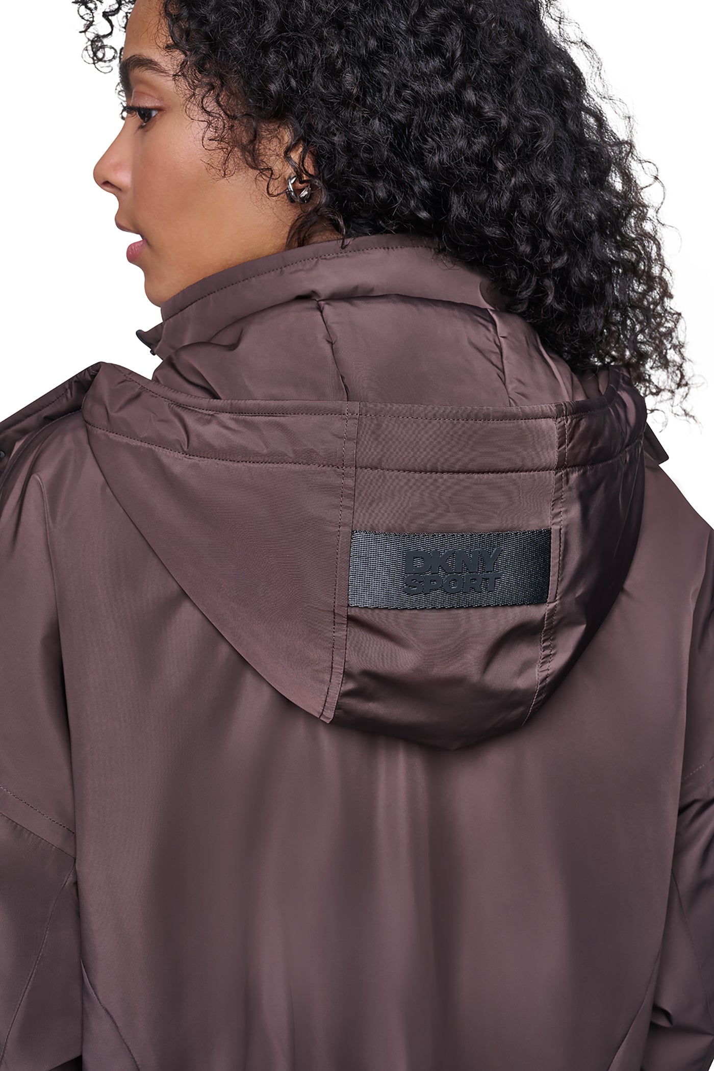 OVERSIZED HOODED MEMORY JACKET