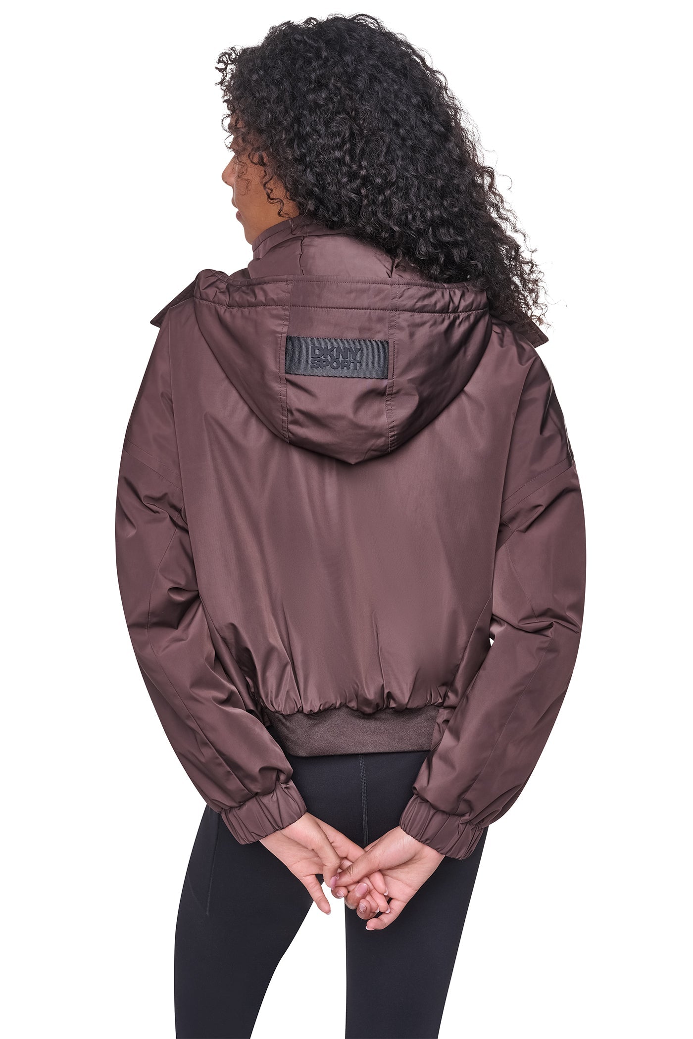 OVERSIZED HOODED MEMORY JACKET