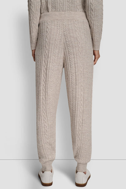 COZY CABLE SWEATER JOGGER