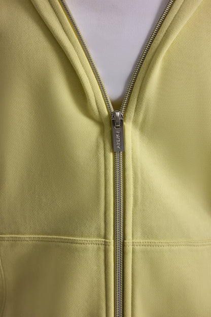 COTTON-BLEND FOIL LOGO HOODIE