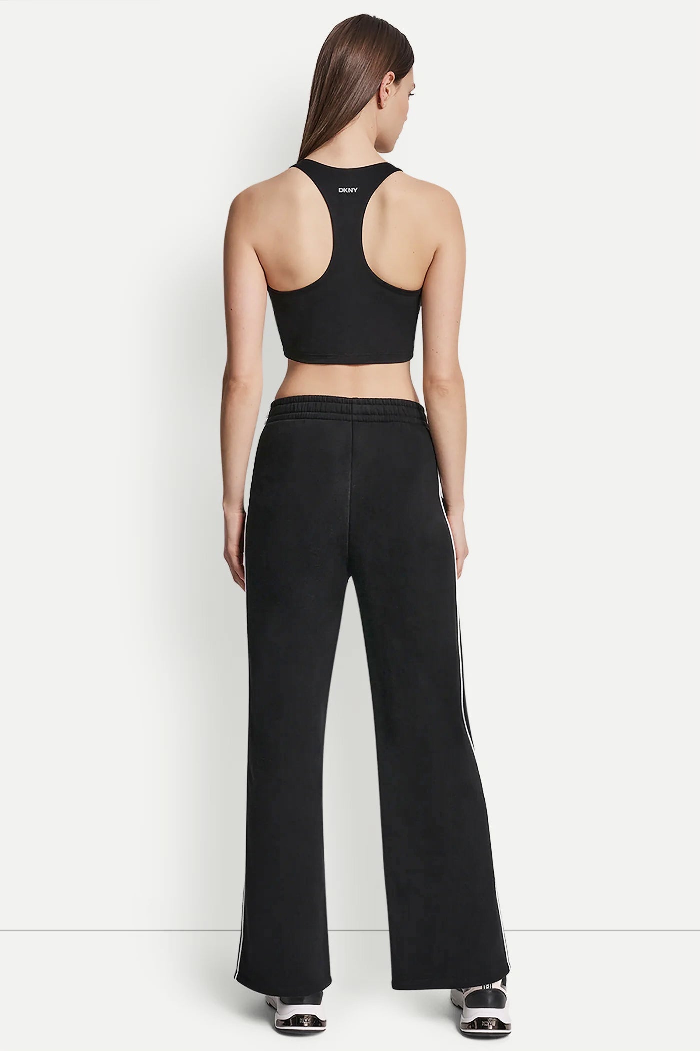 HIGH-RISE PIPED TRACK PANTS