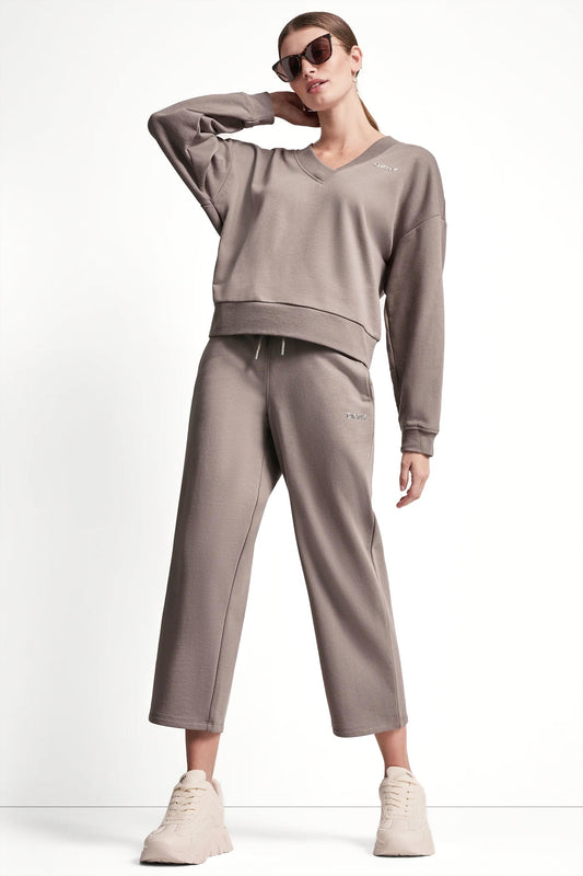 METALLIC LOGO SWEATSHIRT