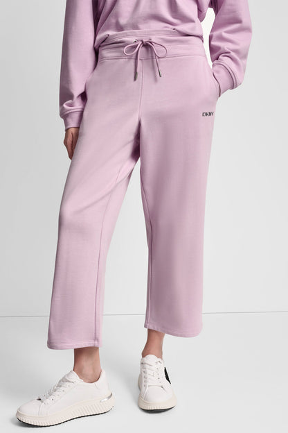 CROPPED HIGH-RISE PANTS